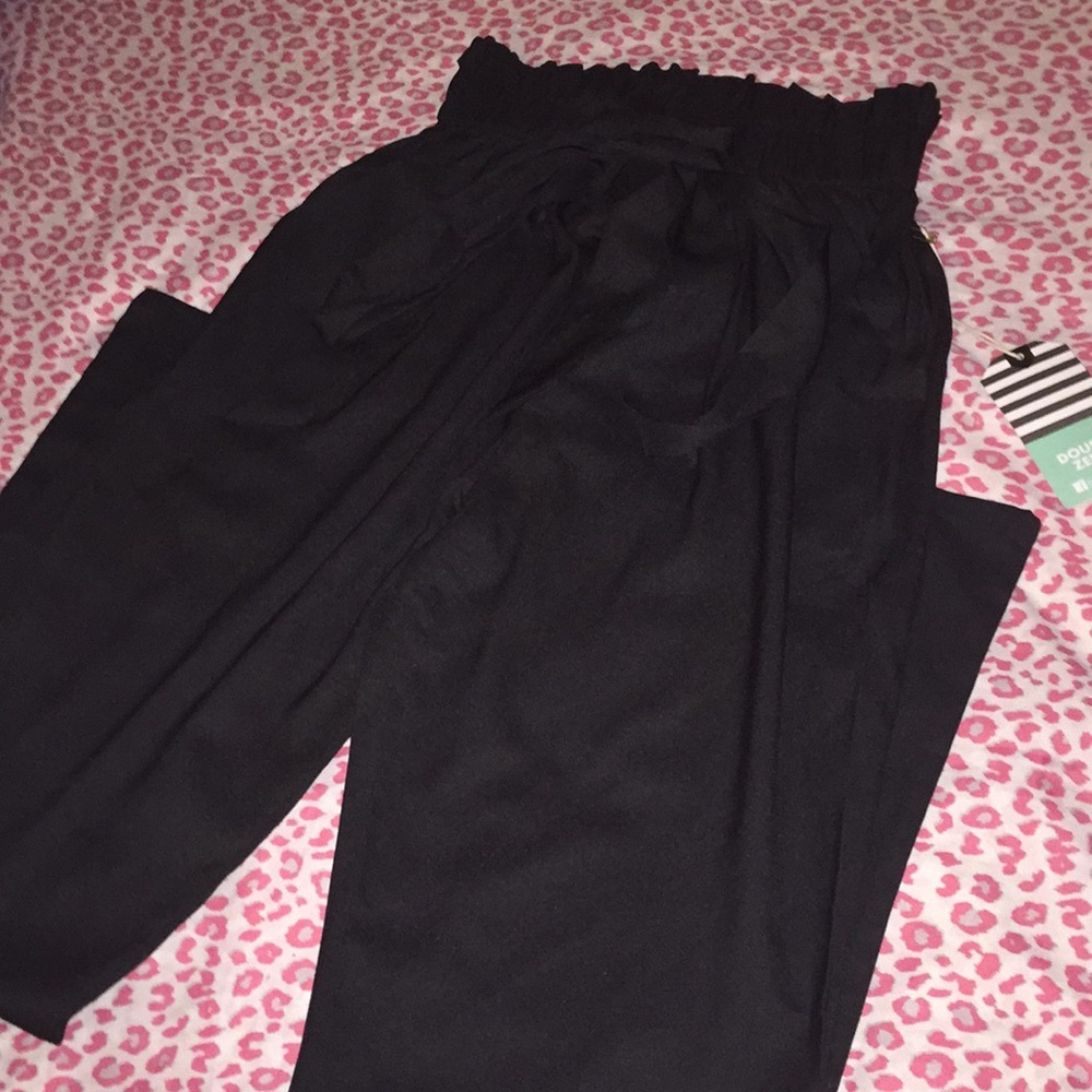 Black trousers